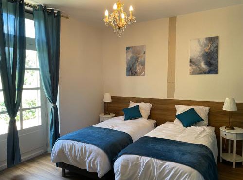 La Raimbauderie, villa 4 étoiles, avec clim, au coeur de la nature et des vignobles