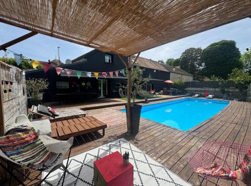 La Villa d'ElodibiZa, 45mn de Paris en train avec piscine !