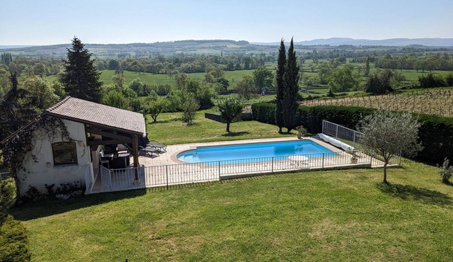 Large House With Private Pool and Valley View