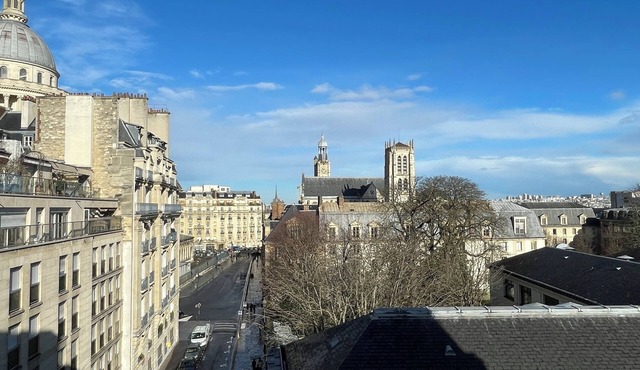 Latin Quarter Pantheon/Notre Dame quartier! 120 mètres with a VIEW!