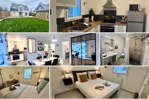 Le Belaven, Neuf, Cosy, Terrasse, jardin, Kerfany Plage, 1 à 6 pers