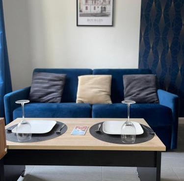 Le bleu velours, studio centre ville historique