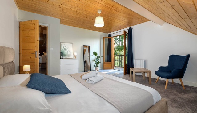 Le Cèdre Rouge, Charmant appartement avec balcon - Vue sur parc et ruisseau