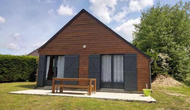 Le Chalet de la mer in Agon Coutaiville, on the road to Pointe D'Agon