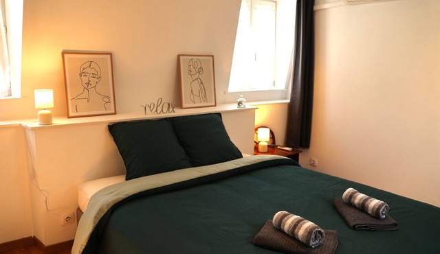 Le Cocon St Martin – Cozy Duplex in Nevers City Center, Air Conditioning