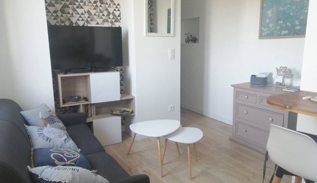 Le Courlis, two minutes from the beach