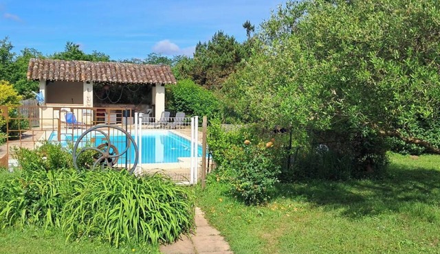 Le Gite de Terras - Swimming pool- Pool house - Park - Air conditioning