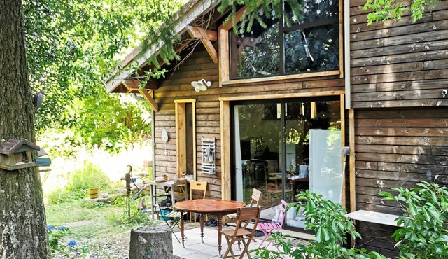 Le Grand Pin – a boreal-style house/cabin in Ardèche