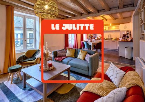"Le Julitte" le logement hyper cosy avec 3 chambres en hyper centre ville
