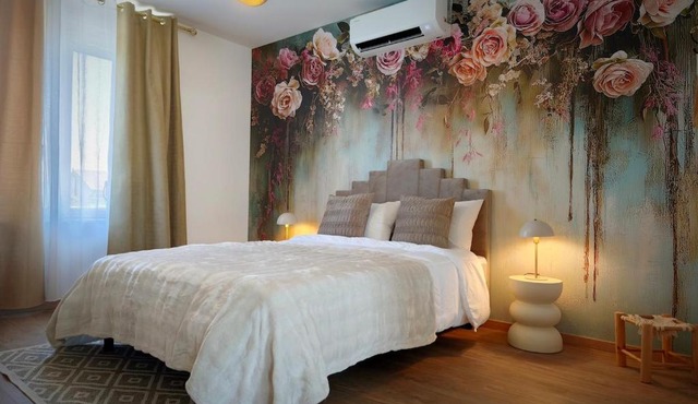 Le Nid Poudré - Suite romantique baignoire îlot