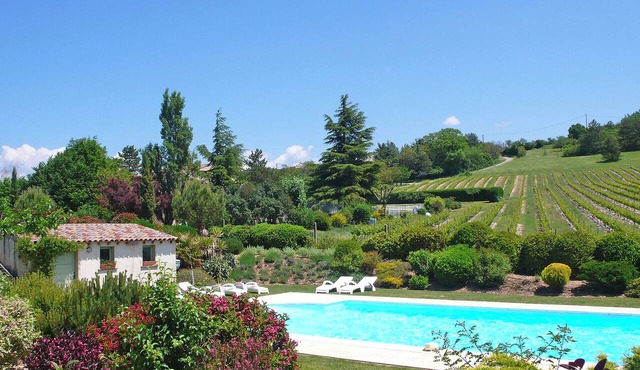 Les Cerisiers Vacation Rentals: The "Vigne" vacation rental, surrounded by nature and just a stone's throw from the Drôme River