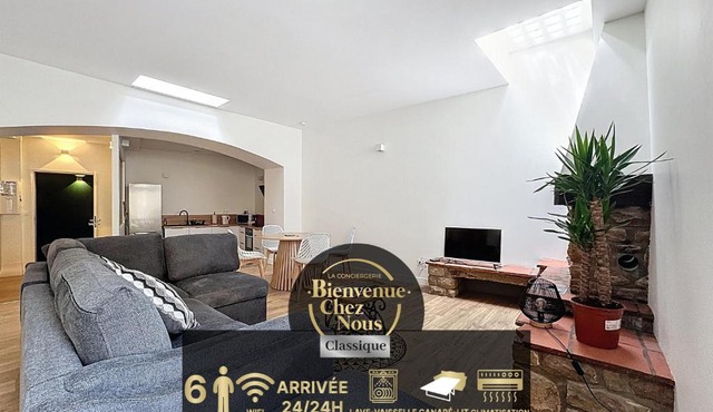 Les chambres de Coudes N2 ,clim, proche A75