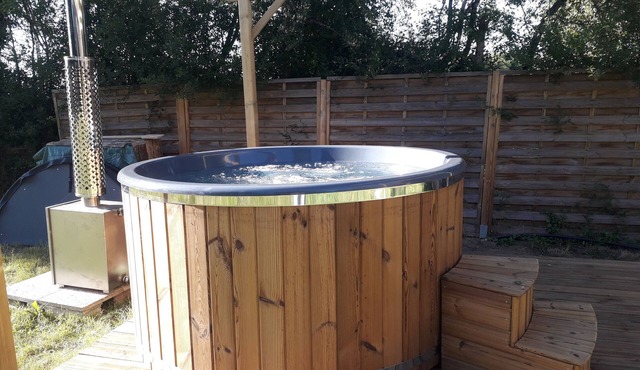 Lodge with private Nordic spa - 6 pers - 15min from Guédelon - Yonne