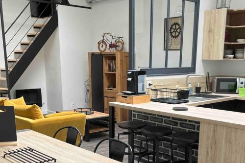 Loft relais Cœur de France climatisé