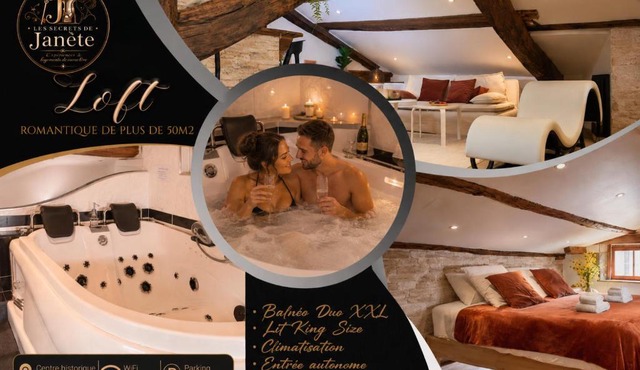 Loft Unique Romantique & Balnéothérapie