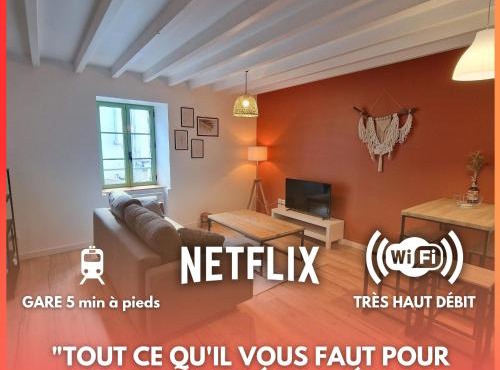 Logement de caractère en haute ville de Quimperlé