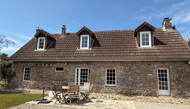 Longère on the edge of the Havre, charming house, breathtaking views, peaceful setting.