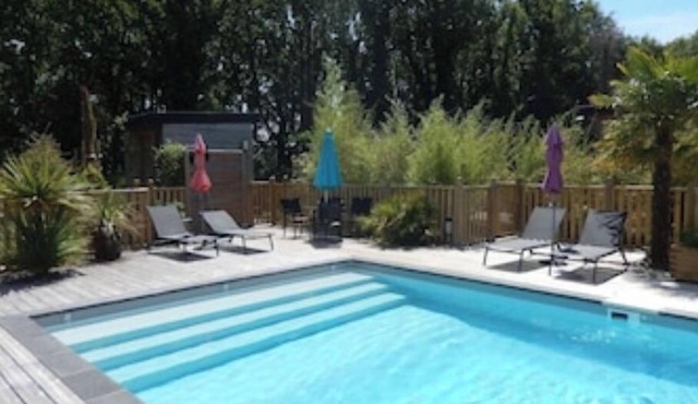 lovely gite with swimming pool close to the beach