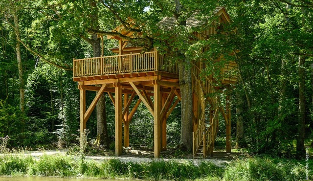 LUXURY CABIN WITH SPA IN TREES