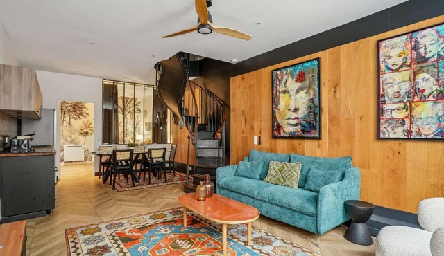 Luxury family Duplex 4 bdrs 10P - Republique