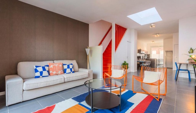 Maison 3 chambres avec jardin, proche métro