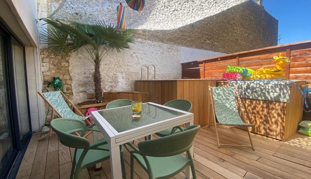 Maison avec extérieur 6-8personnes