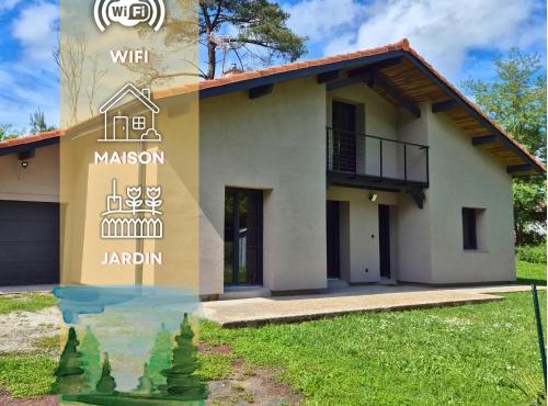 Maison Bonheur - Jardin & BBQ - Proche Mer & Ville