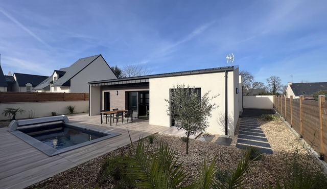 Maison Contemporaine Avec Piscine Pour un Séjour Paradisiaque en Famille