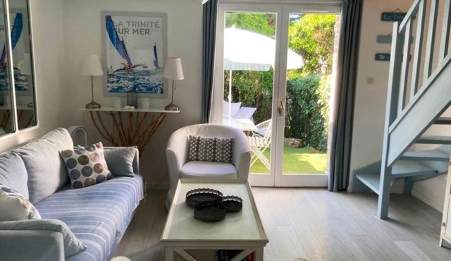 Maison de 2 chambres avec jardin clos et wifi a La Trinite sur Mer a 1 km de la plage