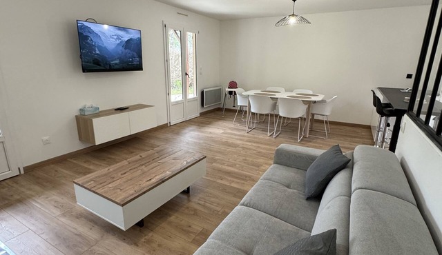 Maison de Campagne Dans un Domaine Privé