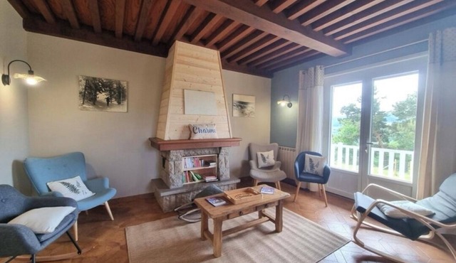 Maison de Campagne Entière Gîte 3 Épis Jardin Extérieur Clos Animaux Admis