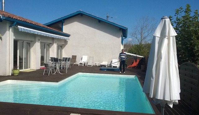 Maison de vacances avec piscine pour groupe