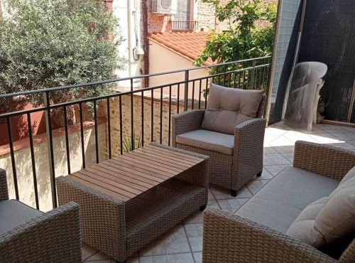 Maison de village climatisée, terrasse, 6-8 pers, Canet-en-Roussillon - FR-1-696-94