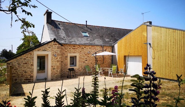 maison entre campagne et mer