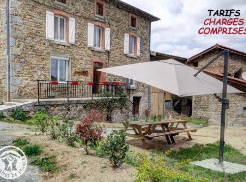 Maison familiale chaleureuse pour 12 pers. avec jardin dans le Forez - FR-1-496-18