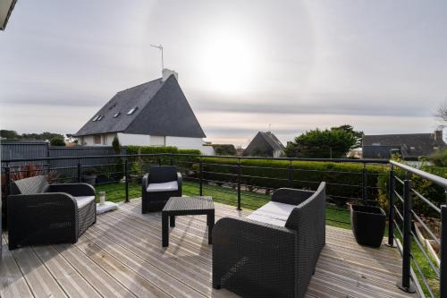 Maison Guidel plage - Vue mer