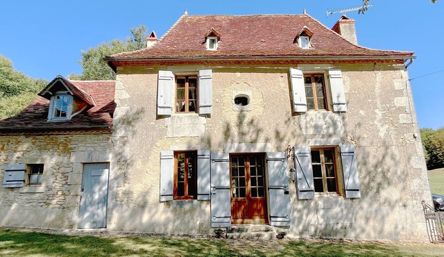 Maison Périgourdine en Pierre Nature Avec Piscine