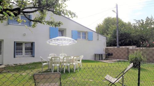 Maison près des falaises
