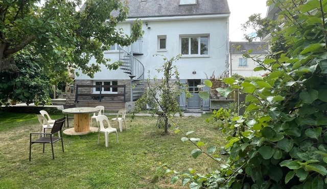 Maison Spacieuse - 8 pers - Plages à pied & Jardin