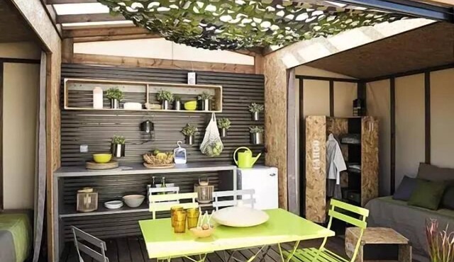 Maori canvas tent, Wednesday to Wednesday during the season, sleeps 4