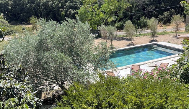Mas in Drôme Provençale with swimming pool (adult only) in La Baume-de-Transit