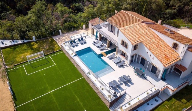 Mas Sureda — Soccer field & indoor/outdoor pools