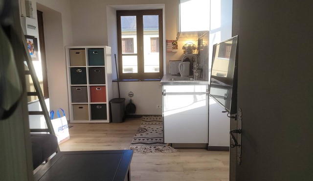 Mezzanine studio