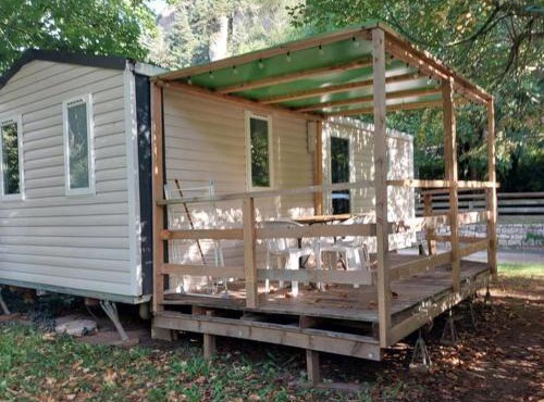 Mobil-home 25m² avec terrasse à Meyrueis - API-1-52-356