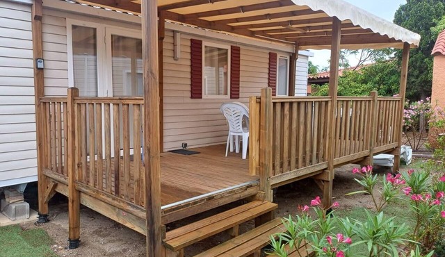 Mobil-home 2 chambres 6 pers