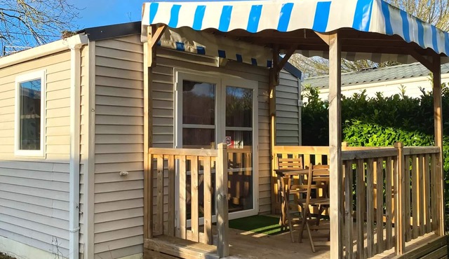 Mobile-home - 15m² - 1 bedroom with terrace 2 persons