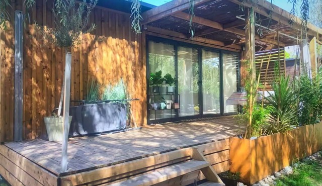 Mobile Home/Bungalow in the Landes - Quiet, near a lake and beaches.