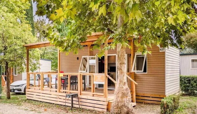 Mobile Home | Comfort | 2 Bedrooms | 4 Guests | Raised Deck | A/C