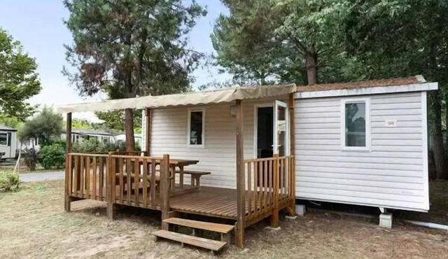 Mobile-home | Comfort | 2 Bedrooms | 4 persons | Raised terrace