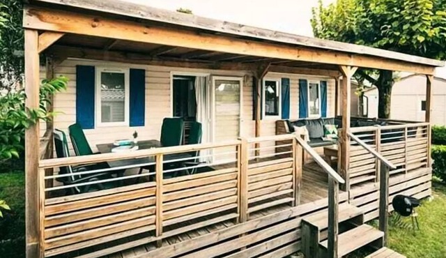 Mobile Home | Comfort | 3 Bedrooms | 6 Guests | Raised Deck | A/C